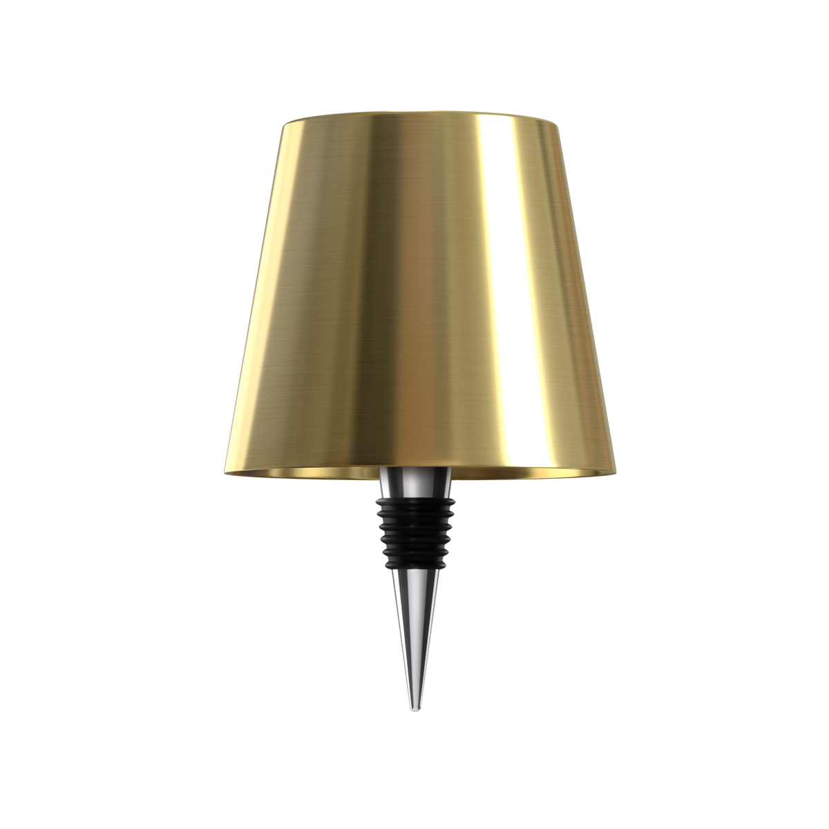 Trådløs genopladelig flaskelampe, LED, sort, 3000K, USB-C, bordlampe til vinflasker, stemningsbelysning til baren
