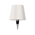 Trådløs genopladelig flaskelampe, LED, sort, 3000K, USB-C, bordlampe til vinflasker, stemningsbelysning til baren