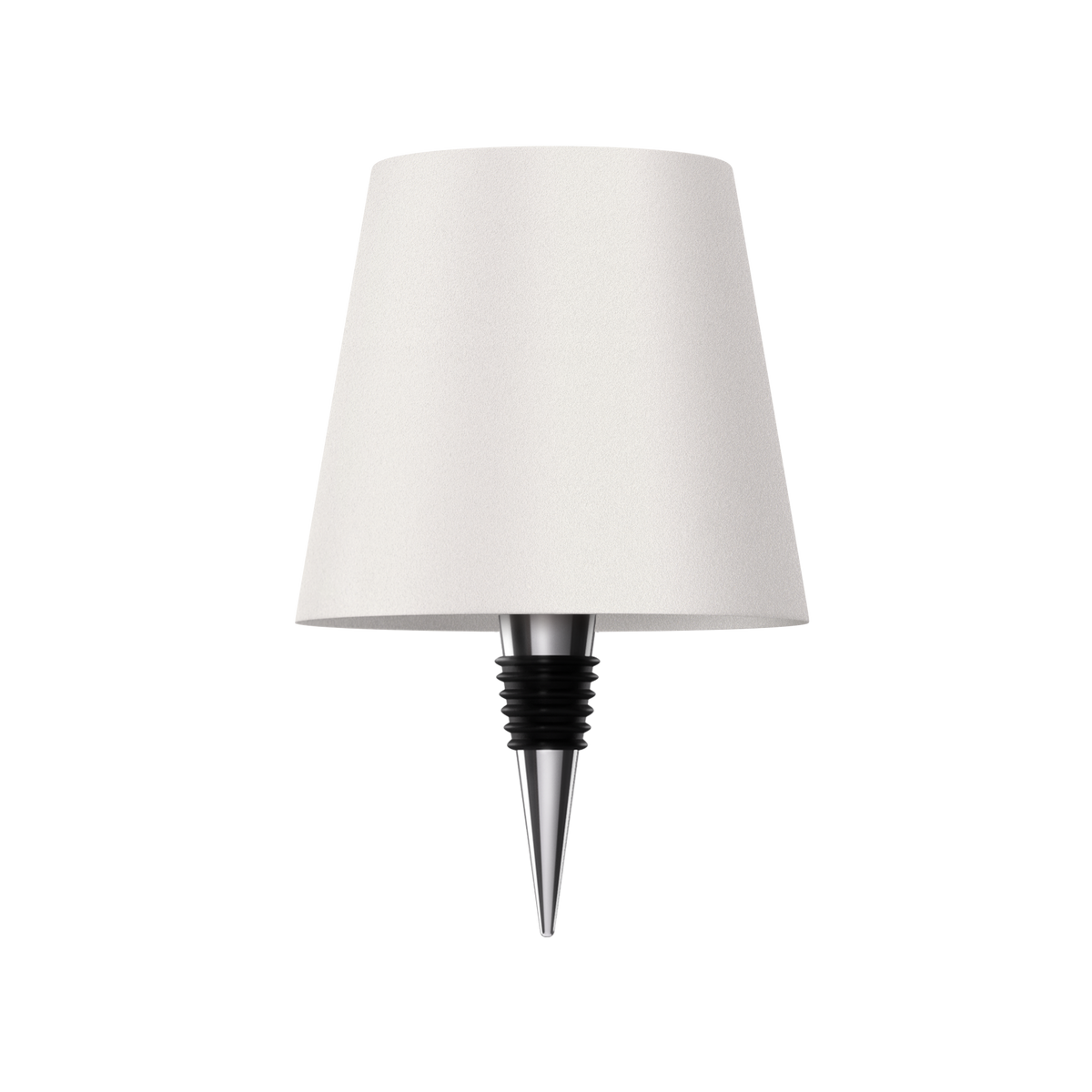 Trådløs genopladelig flaskelampe, LED, sort, 3000K, USB-C, bordlampe til vinflasker, stemningsbelysning til baren