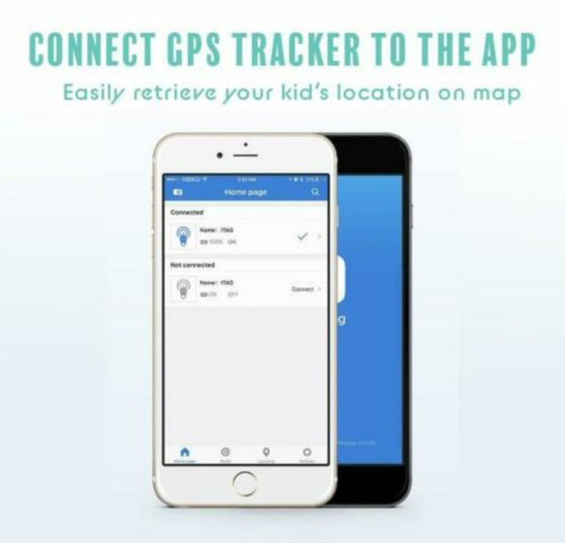 Mini GPS-tracker med SOS og zonealarm
