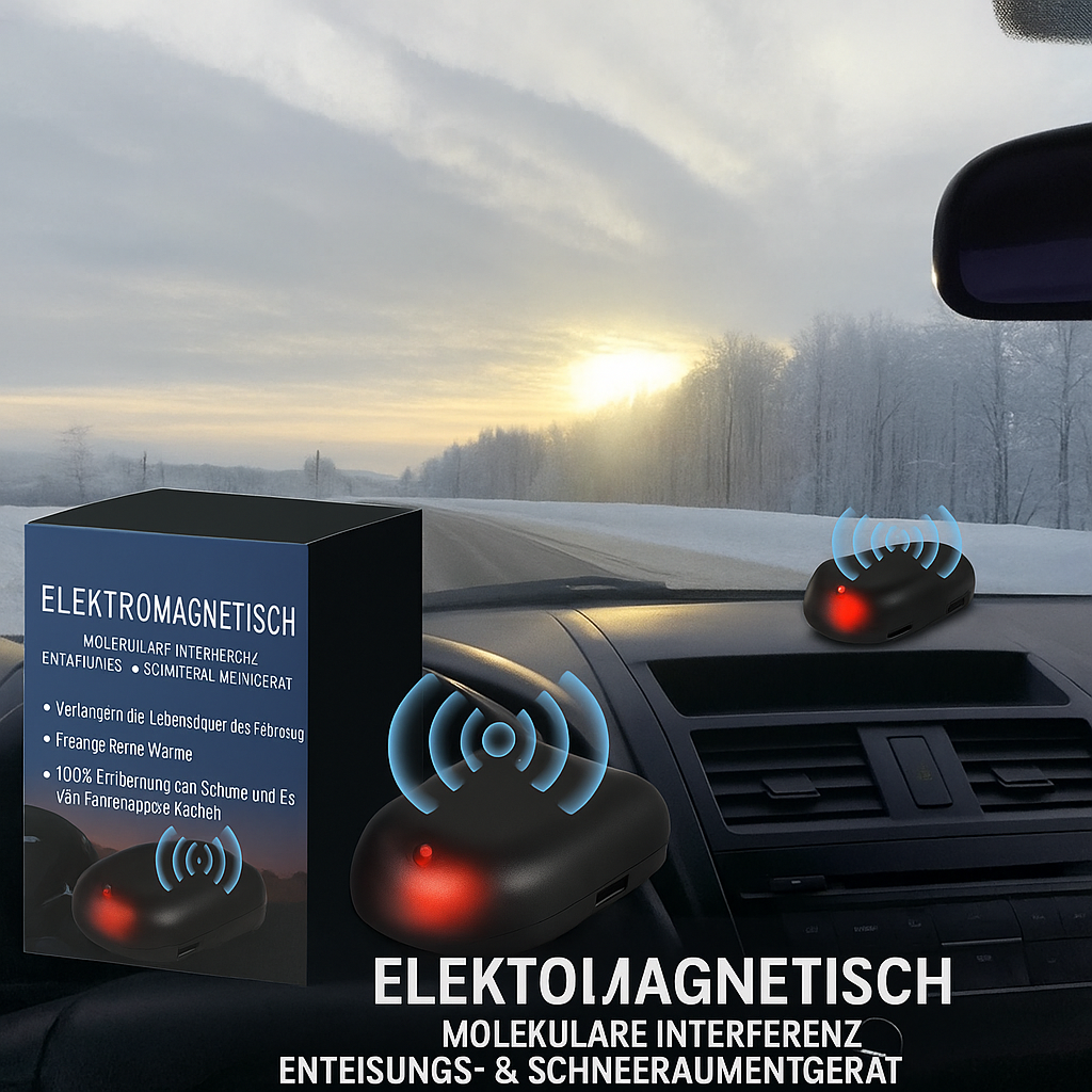 Automatisk afriming til bilruden, solcelledrevet