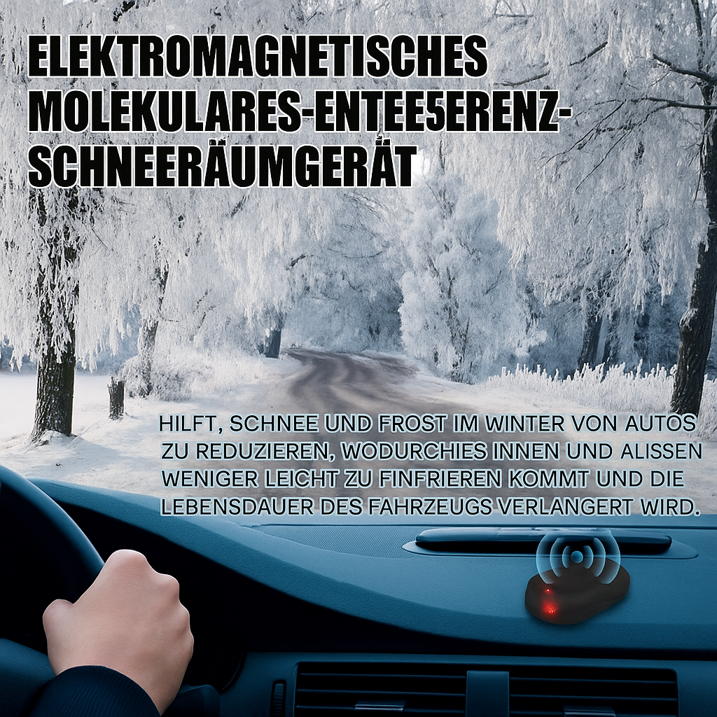 Automatisk afriming til bilruden, solcelledrevet