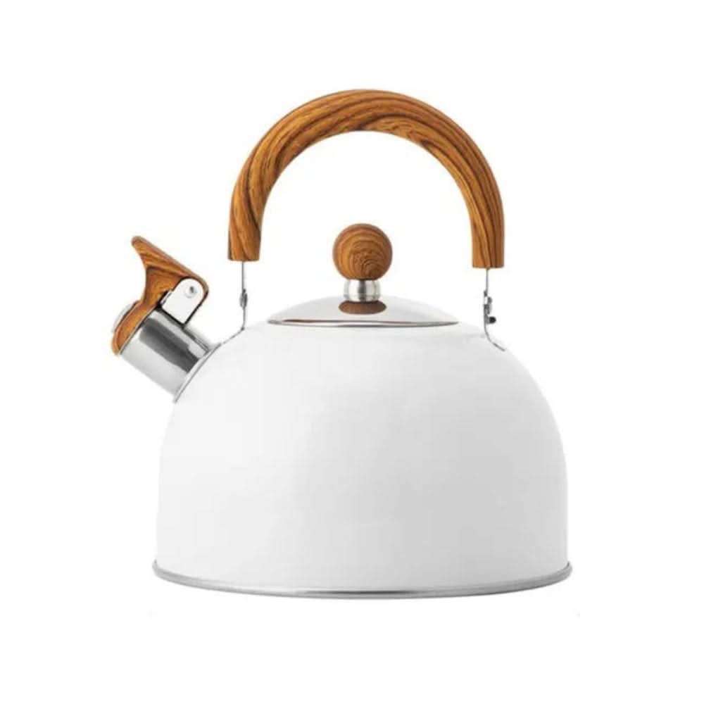 Bouilloire sifflante en acier inoxydable 3L – Chauffage rapide et poignée ergonomique | Hjemvia