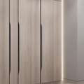 Poignée de meuble encastrée, profilé d’angle dissimulé en aluminium, 18 mm, 30–250 cm | Hjemvia