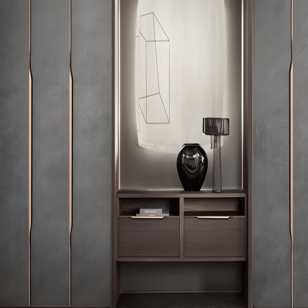 Poignée de meuble encastrée, profilé d’angle dissimulé en aluminium, 18 mm, 30–250 cm | Hjemvia
