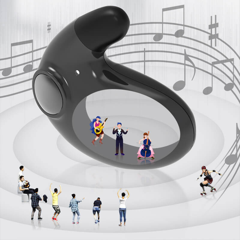 Usynlige trådløse ørepropper til søvn, Bluetooth 5.3