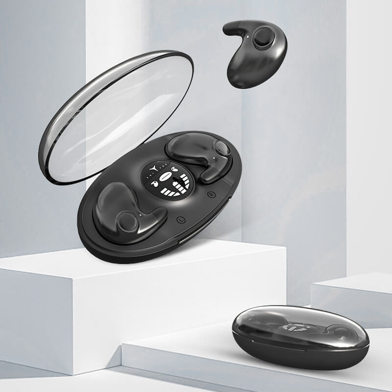 Usynlige trådløse ørepropper til søvn, Bluetooth 5.3