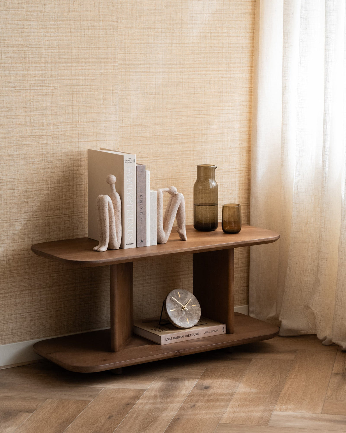 Serre-livres Ensemble Sculpture Résine Poly Moderne Design 27cm Décoratif | Hjemvia
