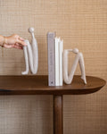 Serre-livres Ensemble Sculpture Résine Poly Moderne Design 27cm Décoratif | Hjemvia